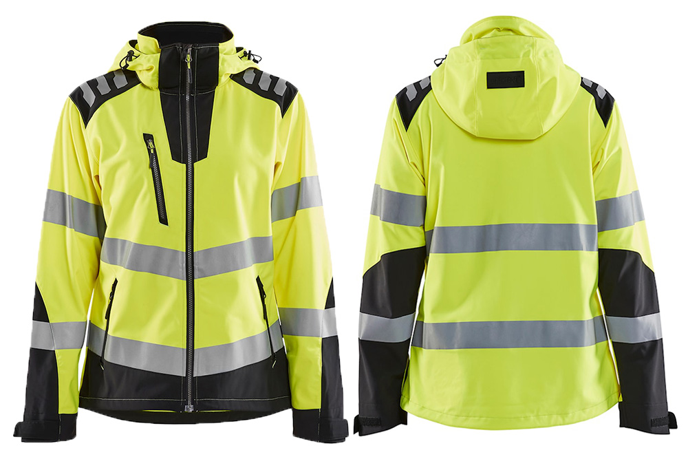 Picture of Blaklader Women's Hi-Vis Softshell Jacket