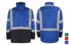 Picture of GSS Safety Premium Hooded Rain Jacket with Black Bottom