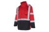 Picture of GSS Safety Premium Hooded Rain Jacket with Black Bottom