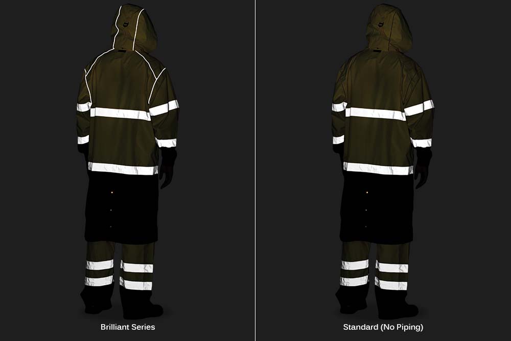 Picture of Kishigo Brilliant Series Class 3 Long Rain Coat