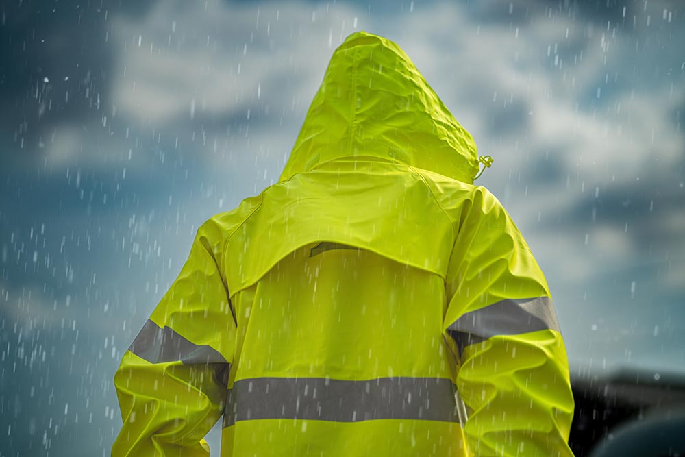 Picture of Portwest Sealtex Flame FR 50" Long Rain Coat