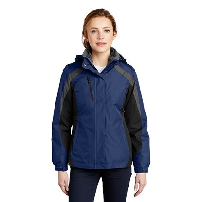 Picture of Port Authority Women's Colorblock 3-in-1 Jacket