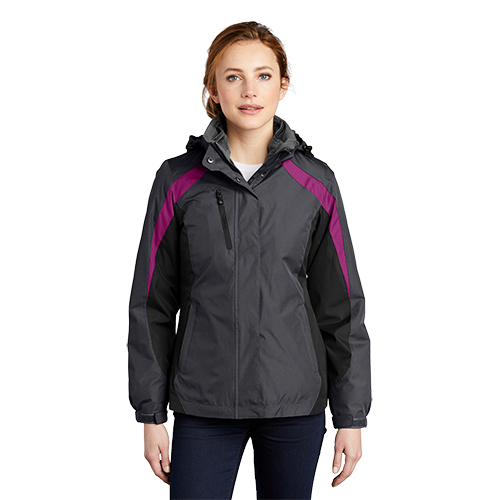 Picture of Port Authority Women's Colorblock 3-in-1 Jacket