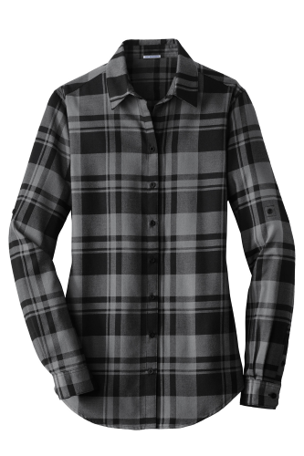 Picture of Port Authority Women's Plaid Flannel Tunic
