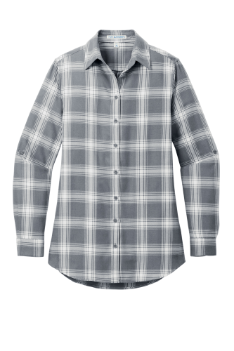 Picture of Port Authority Women's Plaid Flannel Tunic