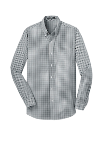 Picture of Port Authority Long Sleeve Gingham Easy Care Shirt