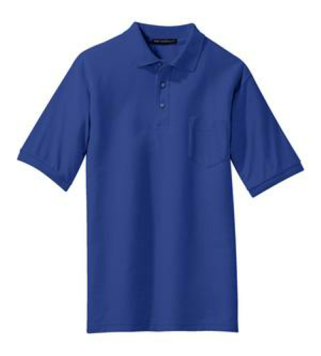 Picture of Port Authority Tall Silk Touch Polo with Pocket