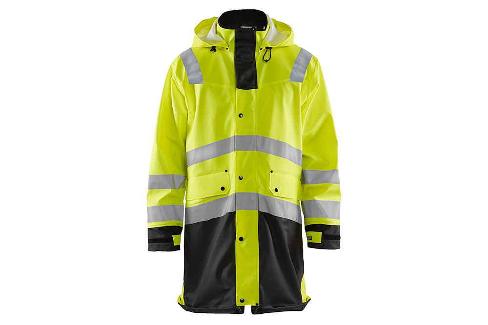 Picture of Blaklader Hi-Vis Long Rain Coat