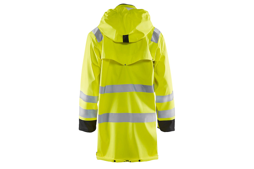 Picture of Blaklader Hi-Vis Long Rain Coat