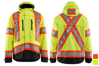 Picture of Blaklader Hi-Vis Shell Jacket