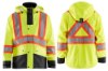 Picture of Blaklader Hi-Vis Rain Jacket with Contrasting Tape