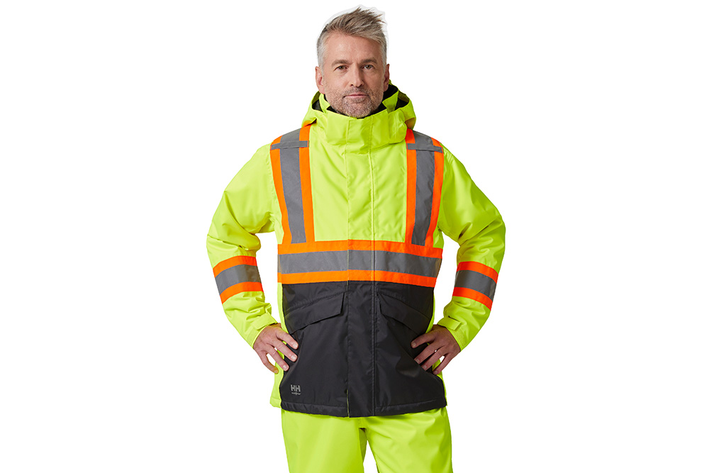 Picture of Helly Hansen Alta Hi-Vis Insulated Winter Jacket with Contrasting Tape