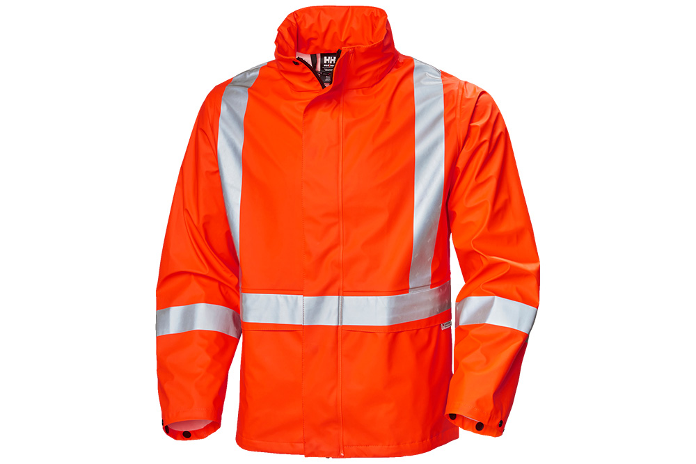 Picture of Helly Hansen Alta Hi-Vis X-Back Waterproof Rain Jacket