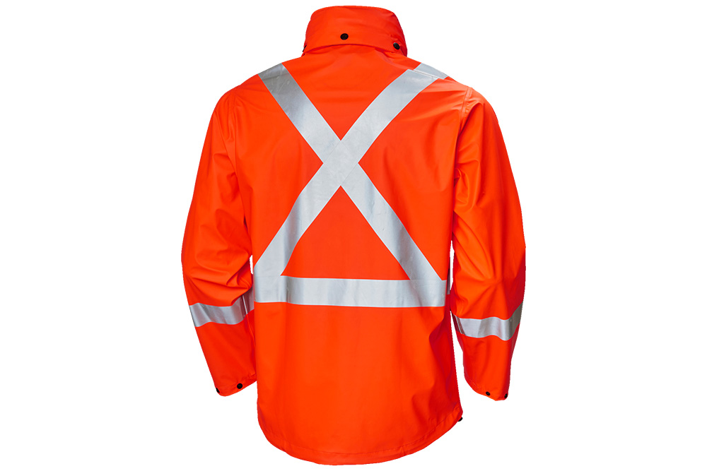 Picture of Helly Hansen Alta Hi-Vis X-Back Waterproof Rain Jacket