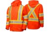Picture of Tough Duck Safety Hi-Vis Packable Rain Jacket