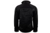 Picture of Tough Duck Poly Oxford Hybrid Soft Shell Jacket Black with Zip's Logo
