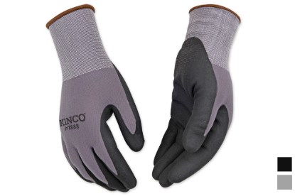 Picture of Kinco Nylon Knit Shell Gloves with Micro-Foam Nitrile Palm