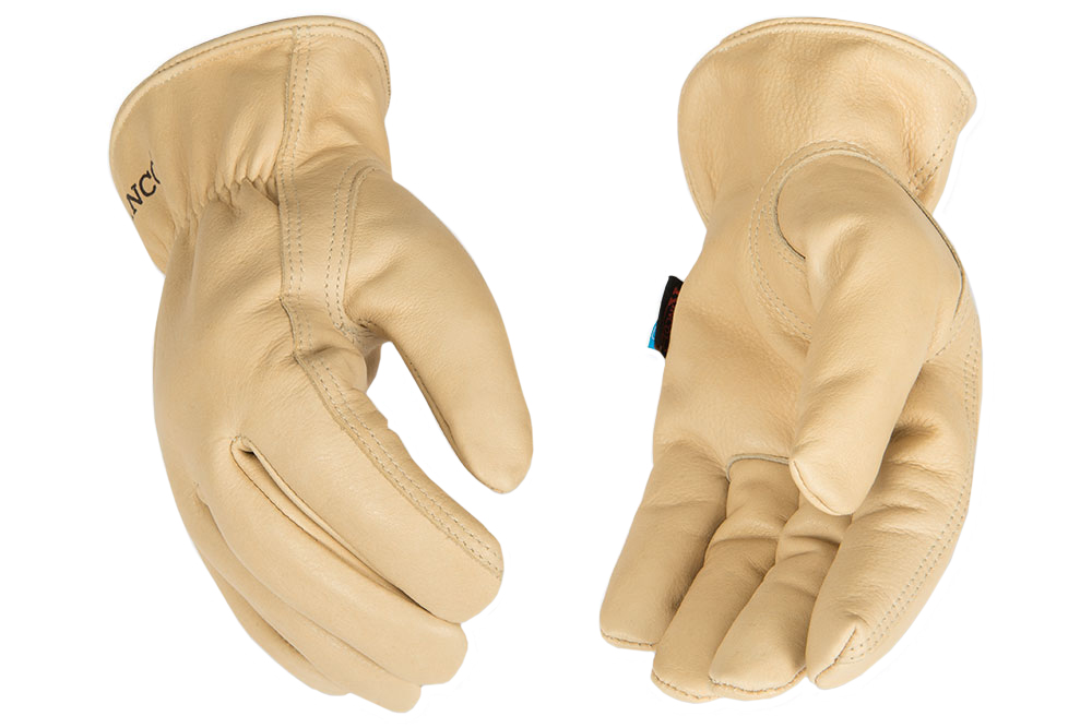 Picture of Kinco HydroFlector Lined Water-Resistant Grain Cowhide Driver Gloves