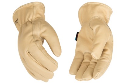 Picture of Kinco HydroFlector Lined Water-Resistant Grain Cowhide Driver Gloves