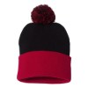 Picture of Sportsman 12" Pom-Pom Cuffed Beanie