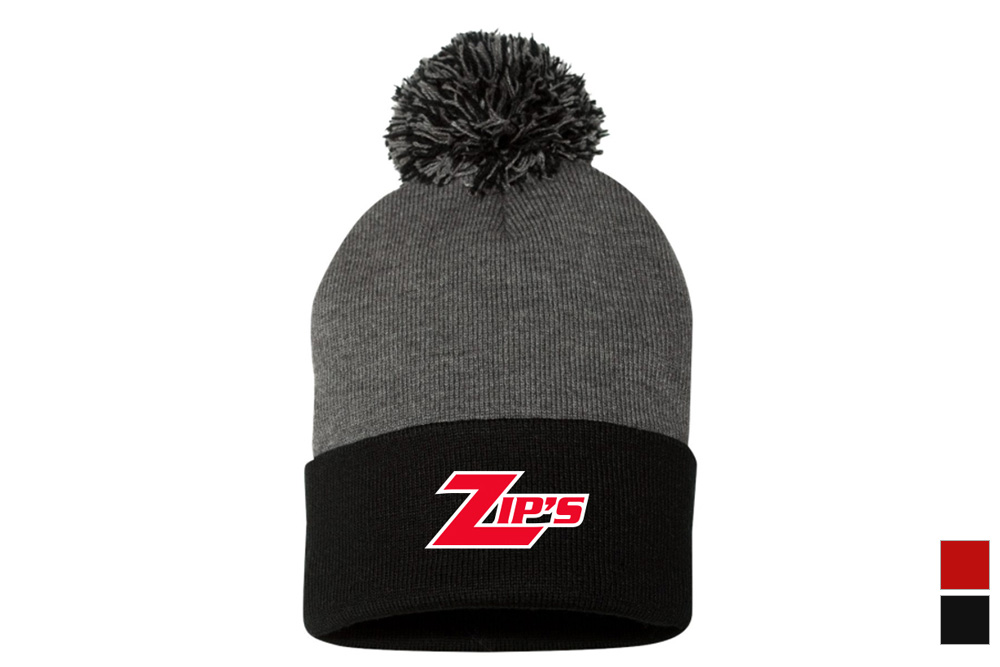 Picture of Zip's Pom-Pom Knit Beanie