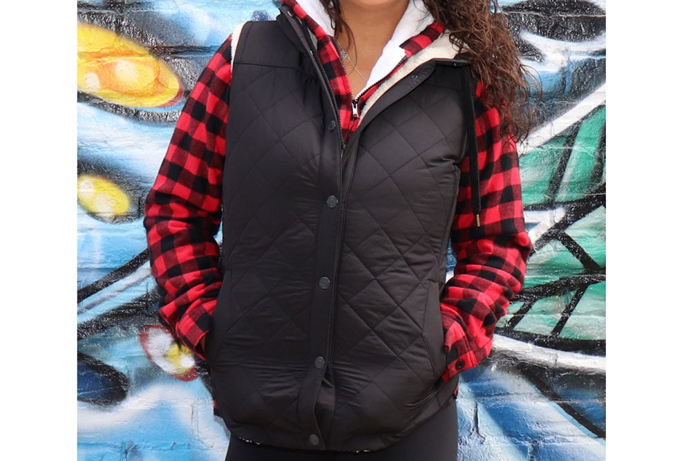 Picture of Tough Duck Women's Quilted Sherpa Lined Vest
