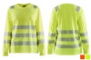 Picture of Blaklader Women's Hi-Vis Long Sleeve T-Shirt