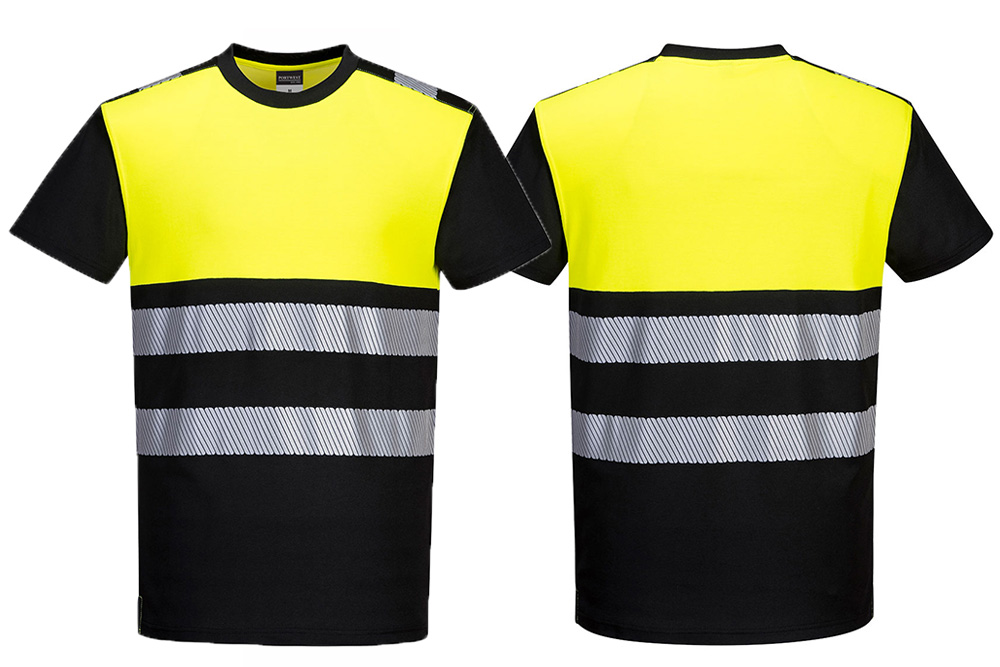 Picture of Portwest Hi-Vis Class 1 Short Sleeve T-Shirt