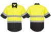 Picture of Portwest Two Tone Short Sleeve Button Up Work Shirt
