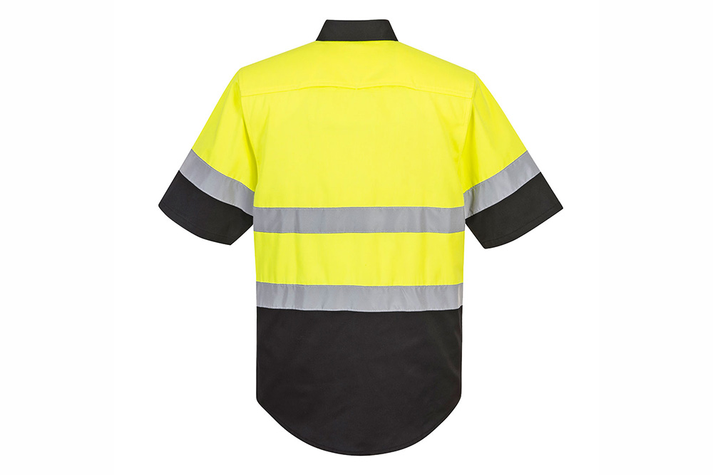 Picture of Portwest Two Tone Short Sleeve Button Up Work Shirt
