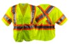 Picture of NiteBeams Hi-Vis Canadian Style 5 Point Breakaway LED Vest, Class 3