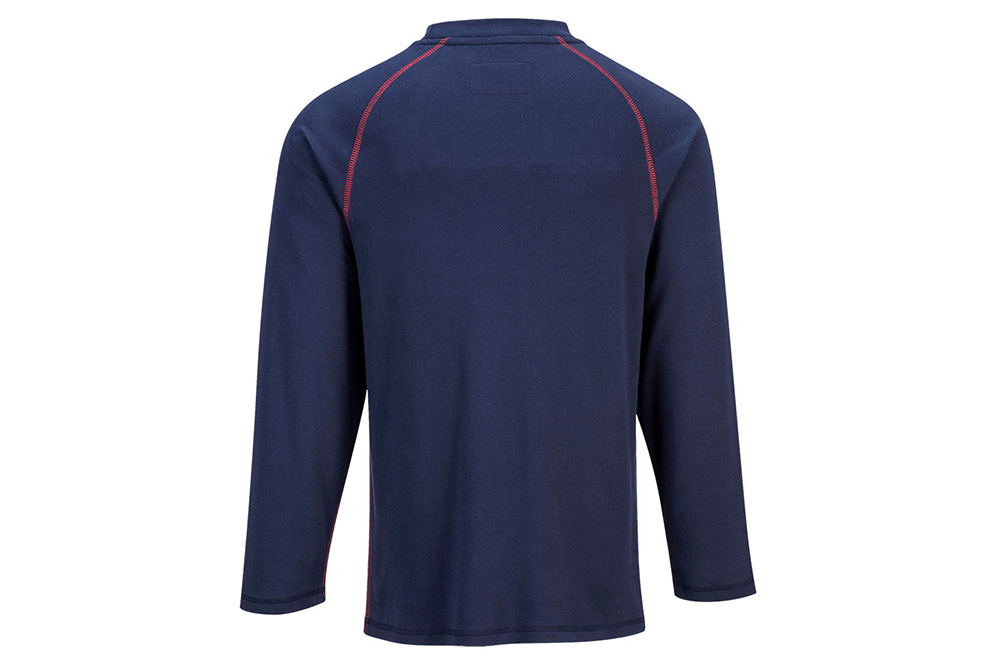 Picture of Portwest Bizflame FR Crew Neck Long Sleeve Shirt