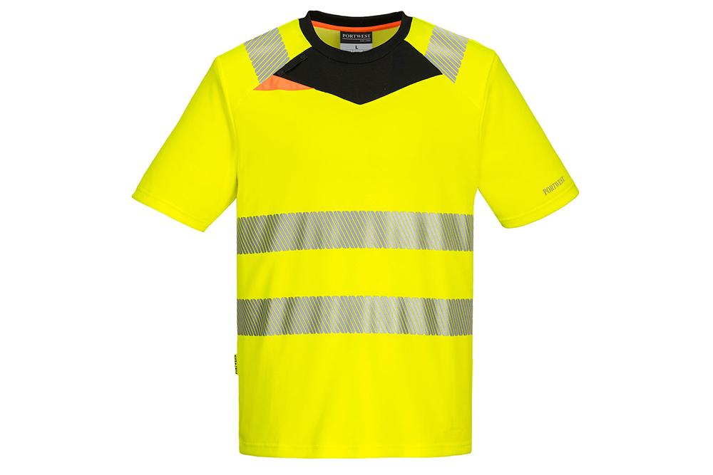 Picture of Portwest DX4 Hi-Vis Short Sleeve T-Shirt