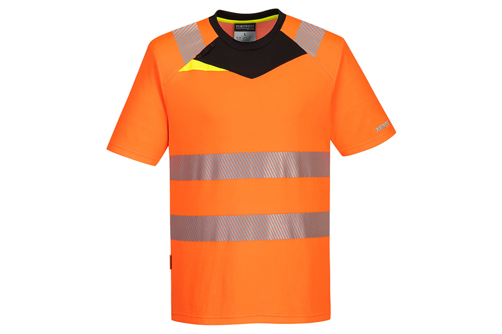Picture of Portwest DX4 Hi-Vis Short Sleeve T-Shirt