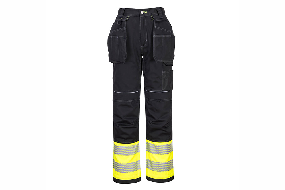 Picture of Portwest Hi-Vis Removable Holster Construction Pants