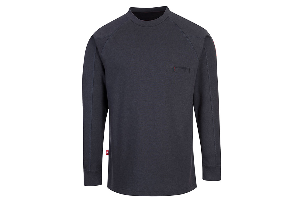 Picture of Portwest FR Antistatic Crew Neck Long Sleeve Shirt