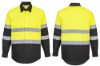 Picture of Portwest Two Tone Long Sleeve Button Up Work Shirt