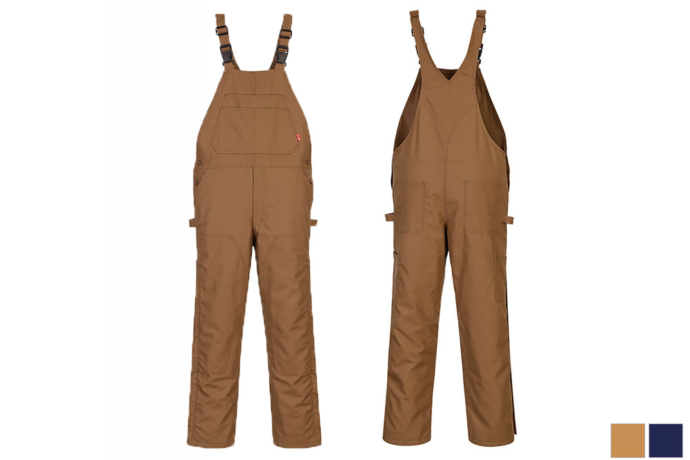 Picture of Portwest DuraDuck Flame Quilt Lined Bib Overall