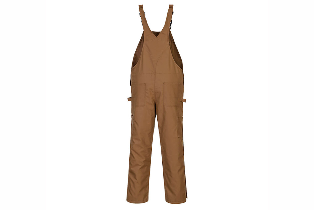 Picture of Portwest DuraDuck Flame Quilt Lined Bib Overall