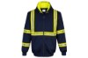 Picture of Portwest Iona Extra Enhanced Navy Zip-Up Sweatshirt