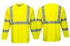 Picture of Portwest FR Hi-Vis Long Sleeve T-Shirt