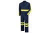 Picture of Red Kap Enhanced Visibility Action Back Navy Coveralls