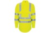 Picture of Red Kap Hi-Vis Long Sleeve Oilblok Class 3 Ripstop Work Shirt