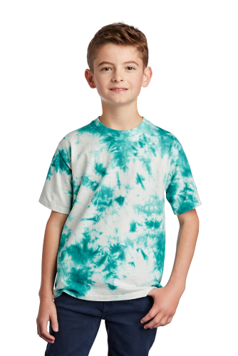 Picture of Port & Company Youth Crystal Tie-Dye Tee