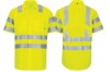 Picture of Red Kap Hi-Vis Short Sleeve Oilblok Class 3 Ripstop Work Shirt
