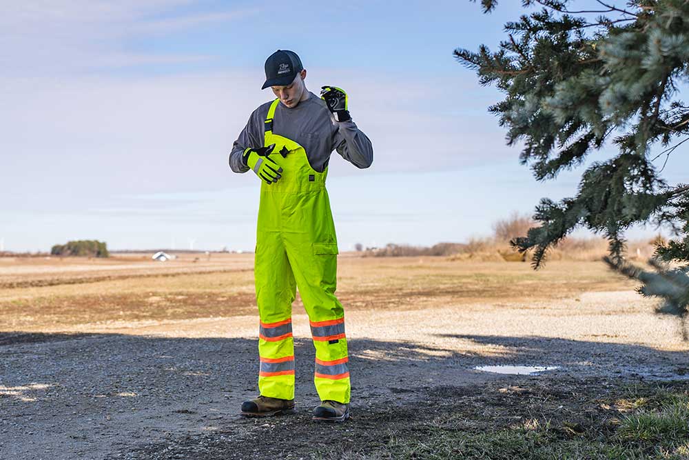 Picture of Tough Duck Safety Rain Bib Overall