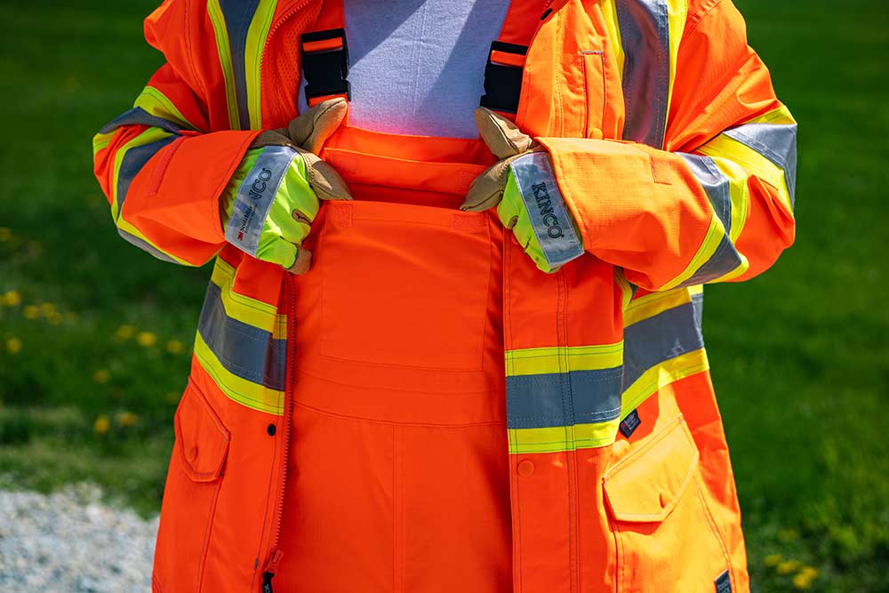Picture of Tough Duck Safety Rain Bib Overall