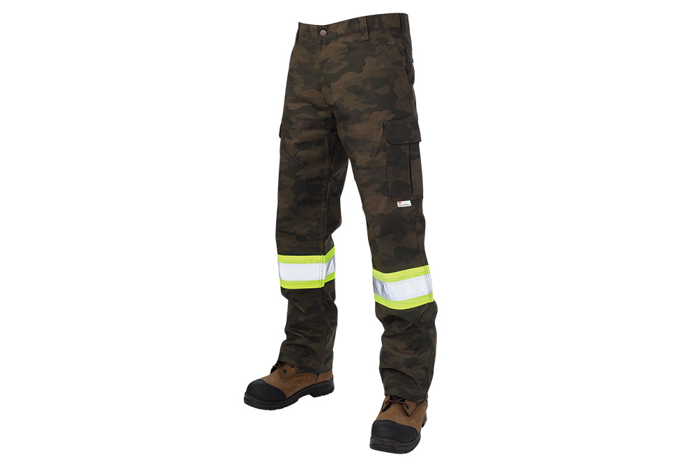 Picture of Tough Duck Safety Camo Flex Duck Safety Cargo Utility Pants