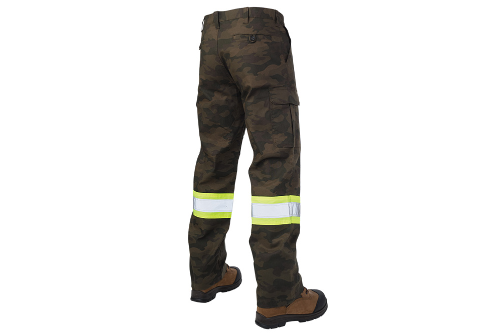Picture of Tough Duck Safety Camo Flex Duck Safety Cargo Utility Pants