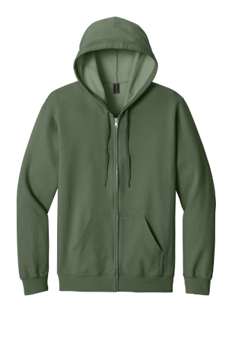 Picture of Gildan Softstyle Midweight Fleece Full-Zip Hooded Sweatshirt